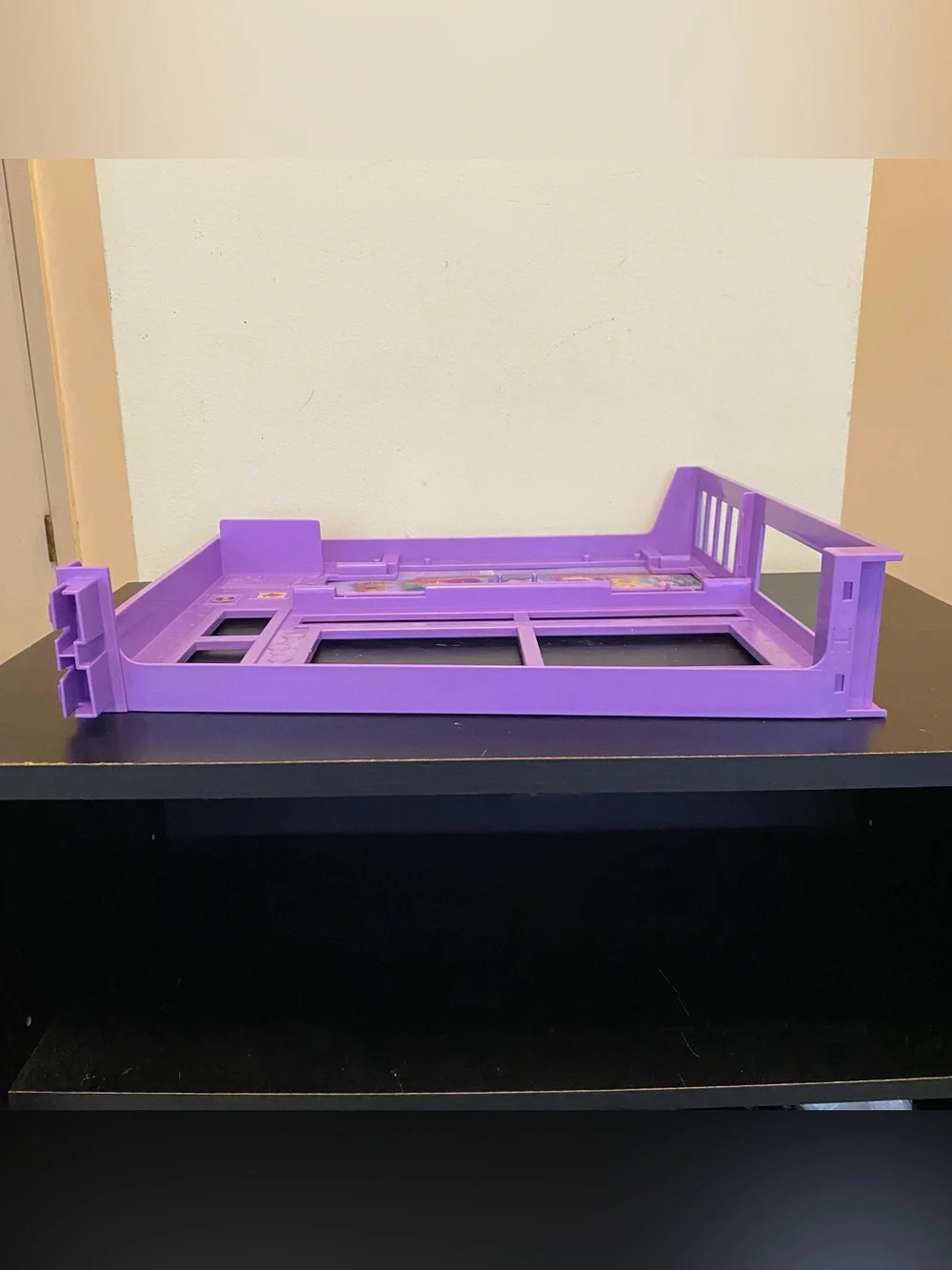 Mattel Barbie Malibu Vacation House Dollhouse Purple Bedroom Wall Part Piece